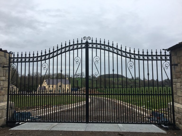 Bespoke Wrought Irons Gates Northern Ireland Sloane Gates
